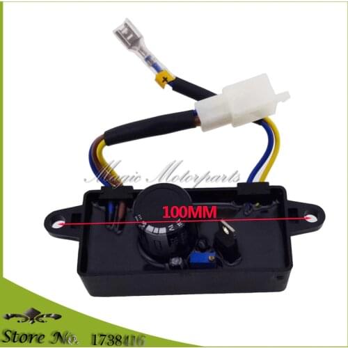 Voltage Regulator Rectifier Single Phase AVR For 2KW 2.5KW 3KW Chinese Generator