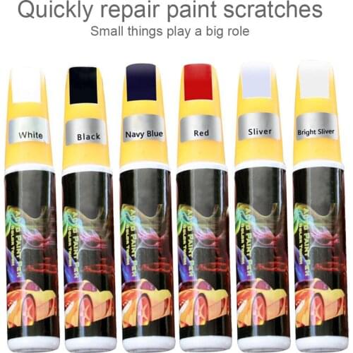 Paint Repair Pen Scratch Paint Repair Red Black White Silver Gray Paint Touch Pen For Car