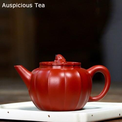 160ml Yixing Famous Purple Clay Teapots Handmade Tea Pot Beauty Kettle Raw ore Zisha Tea Set Teaware Dahongpao Customized