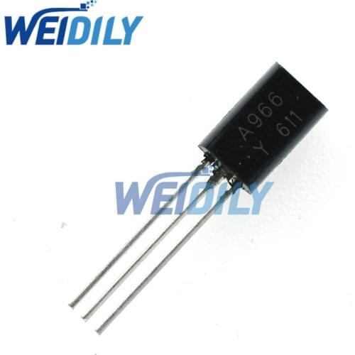 20PCS/Lot Original New A966 2SA966 1.5A 30V Triode TO-92 Wholesale Electronic