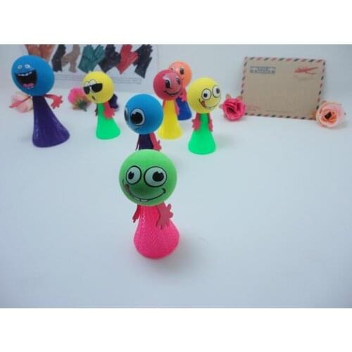 6pcs 2016 new mega fly jump elf children strange new toy/bounce elf/childrens educational toys, educational toys free shipping