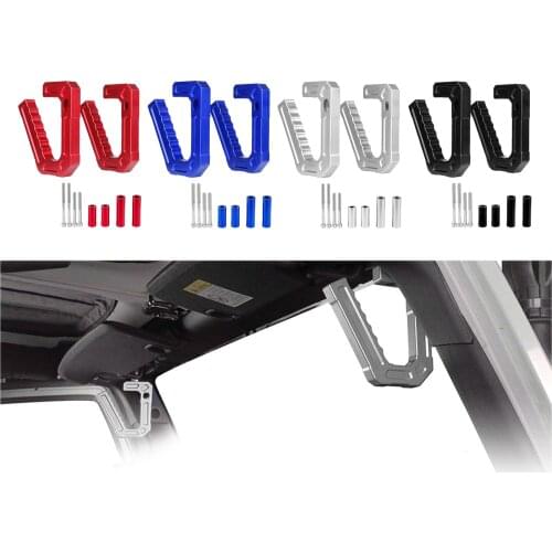 Aluminum Interior Grab Handles Front Grips Car Fitment Decoration Supplies Parts for Jeep Wrangler 2007-2018 Riding