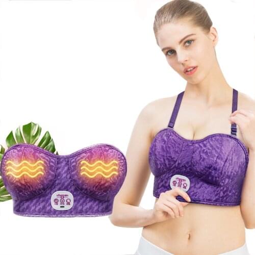 Electric Wireless Breasts Enlarge Massager Chest Massager Lifting and Anti Sagging Enhancing Device for Home Use Breast Massage