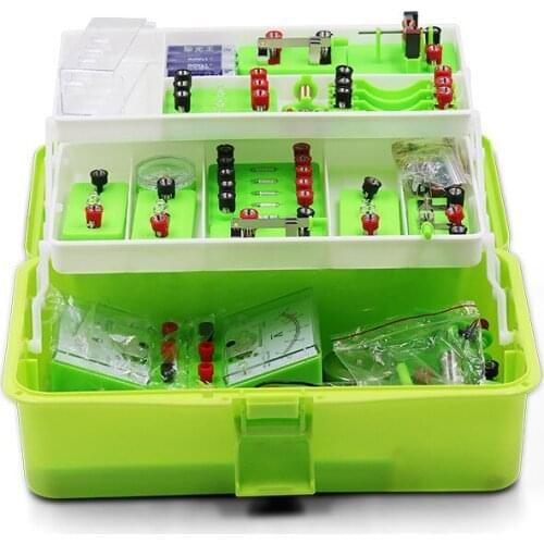 Junior high school electromagnetism experiment box physics electricity experiment box electricity experiment box study tool