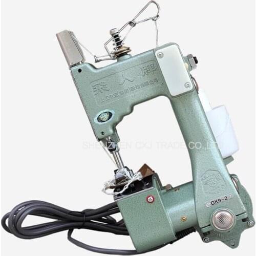 GK9-2 small portable electric bag sealing machine Woven bag rice bag sealer packing sewing machine