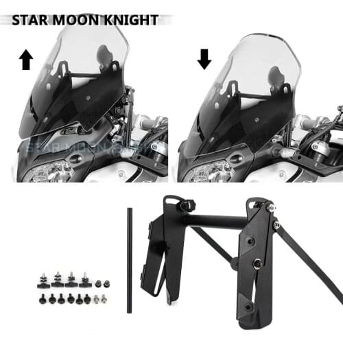Motorcycle Windshield Bracket Motorcycle Windshield Adjuster Fit For Yamaha Super Tenere XT1200Z XTZ1200 XTZ 1200 Z 2014 - Up