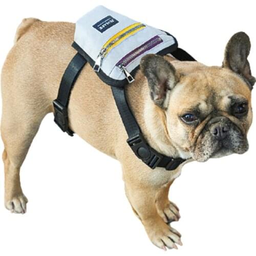 Pet Hot-Selling Dog Backpack Outdoor Travel Mini Dog Bag No Rust or Fade Personality Fashion Durable Nylon Material 2021 New