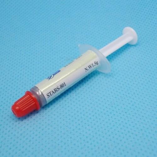Net weight 1.5g stars 801 thermal conductive grease Silicone Plaster Compound
