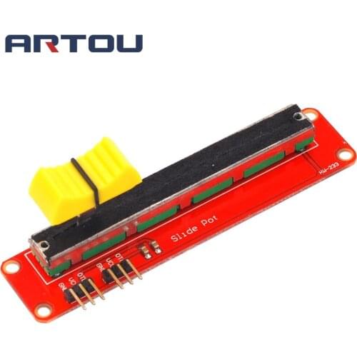 Slide Potentiometer 10K Linear Module Dual Output for Arduino AVR Electronic Block