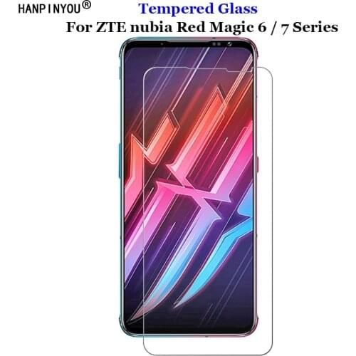 For ZTE nubia Red Magic 6 Pro 6.8" Clear Tempered Glass 9H 2.5D Premium Screen Protector Film