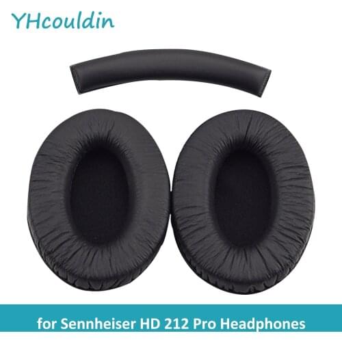 YHcouldin Replacement Ear Pads Suitable for Sennheiser HD212 HD 212 Pro Headphones Oval Ear Cushions DJ Headset Earpads Cover