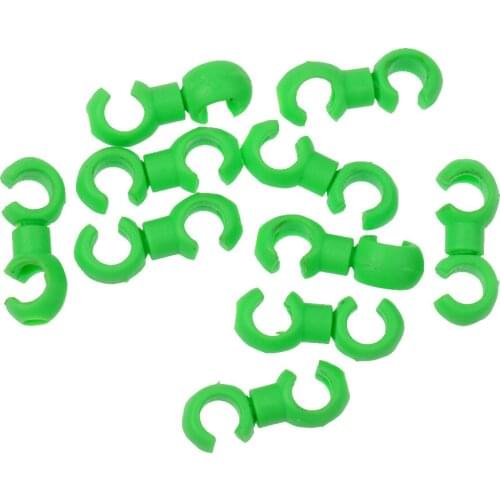 10Pcs Bike Road Bicyle S Style Brake Cable Clips Housing Guides