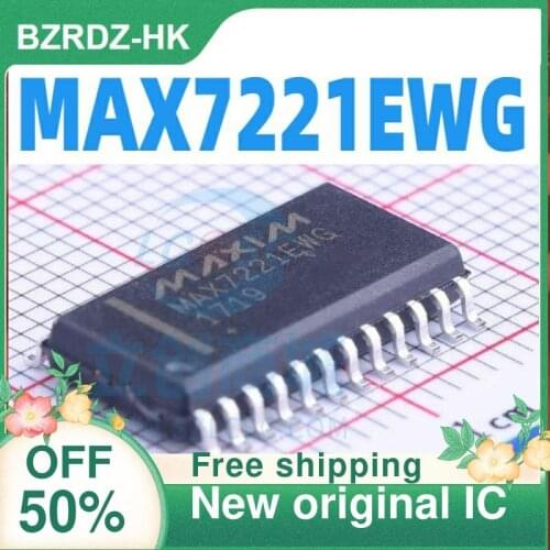 2-10PCS/lot MAX7221EWG MAX7221 SOP-24 New original IC