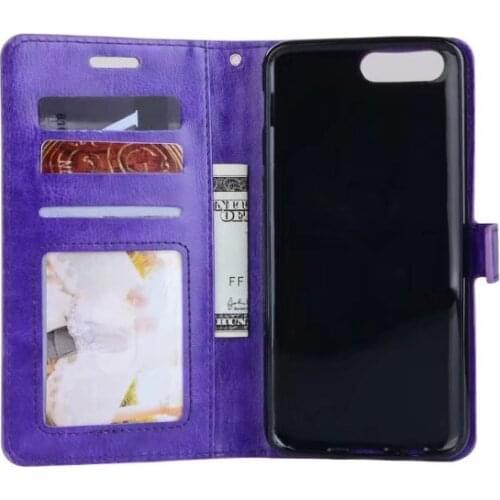 30pcs/lot Crazy Horse Stand Leather PU+TPU Cover Case For Oneplus 5 / For Oneplus 5T mix models