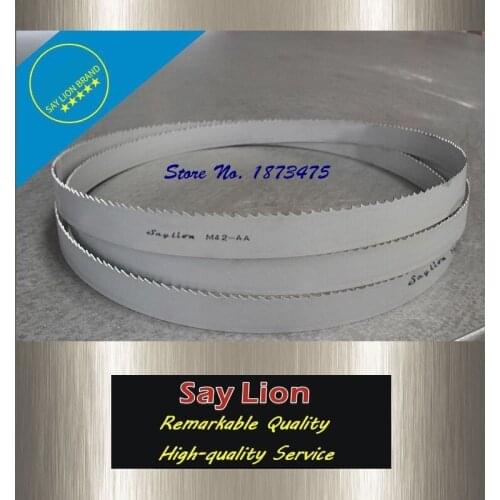 41x1.3mm; length 4570-4900mm; 3pcs/lot free shipping by EMS (2/3T; 3/4T; 4/6T; customer-tailor TPI), M42 Bi-Metal band saw blade
