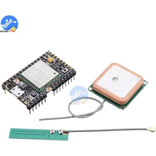 A9G GSM/GPRS+GPS/BDS Development Board SMS Voice Wireless Data Transmission Positioning IOT with Antenna