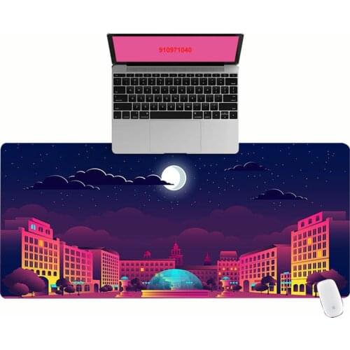 Large XXL Office Computer Desk Mat Table Keyboard Big Mouse Pad Punk Laptop Cushion Desk Non-slip Mat Gamer Mousepad Mat