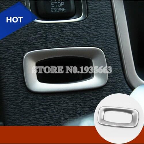 For VOLVO S60 Interior Centre Console Key Hole Frame Trim Cover 2011-2017 1pcs Car Accessories Interior Car Decor Car Trim