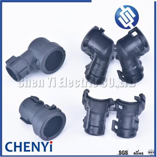 5 pcs AMP 965783-1 TE CORRUGATED TUBE CAP 90 DEG Diameter shell sheath for Tyco Auto plug electric connector 965786-1 967650-1