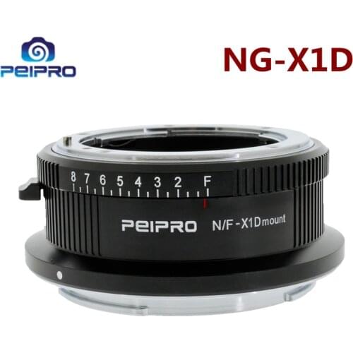PEIPRO NF-X1D Lens Adapter Converter for Nikon Lens to HASSELBLAD X1D/X1D Ⅱ/907 mount Cameras