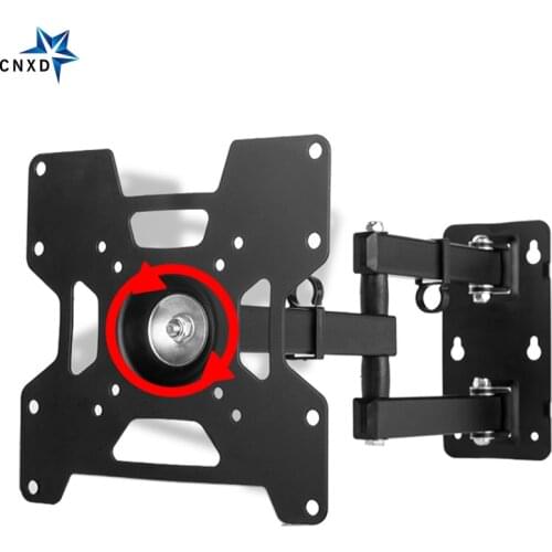 Plasma Flat Retractable LCD Bracket TV Mount Wall Mount Wall Stand Adjustable Mount Arm Fit Max Vesa 200*200mm Max Support 35KG