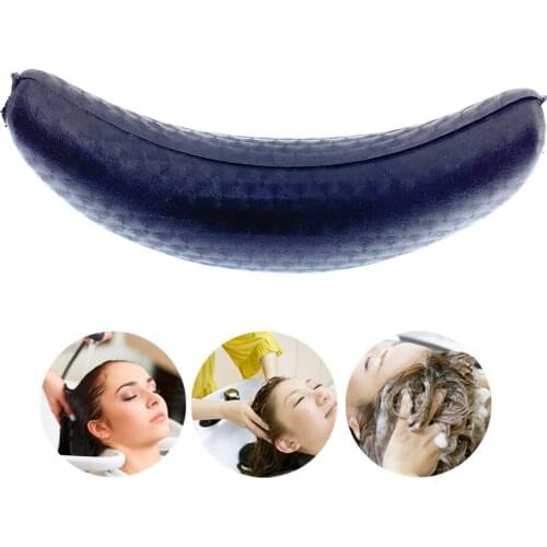 Beauty Salon Silicone Hair Washing Sink Cushion Shampoo Bowl Gel Neck Cushion Hair Cleaning Headrest Pillow Home Use Barber Tool