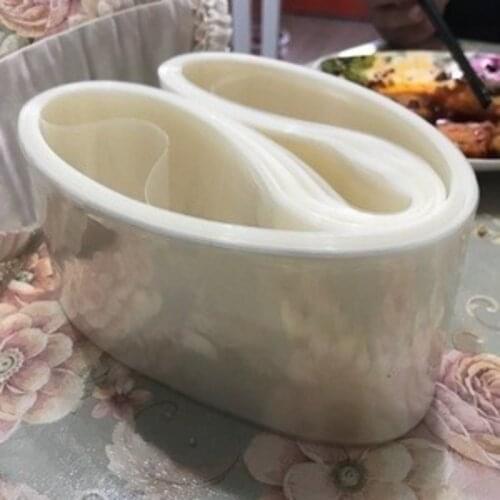 1kg/roll 5cm / 55cm Wide PVC heat Shrinkable tube Film Tubular membrane shrink sleeve plastic Film Thermoplastic Sealing Barrel