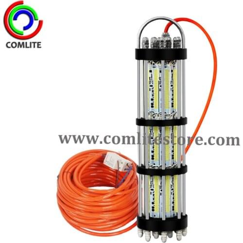 High power 1500W Deep-sea fishing AC220-240V LED Fishing lighting deeper underwater 100M