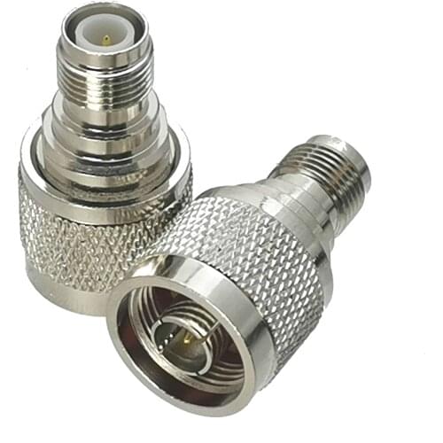 1Pcs RP-TNC Female plug to N Male Plug RF Adapter Connector Coaxial High Quanlity 50ohm
