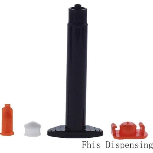 3cc UV Black Adhesive Syringe Piston Cap Pack of 50