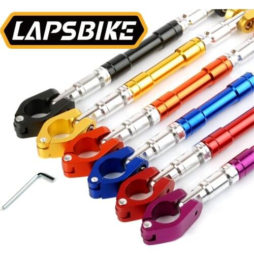 7/8" 22mm CNC Aluminum Motorcycle Handlebar Reinforcing Balance CrossBar Strengthen Lever Bar Adjustable Universal