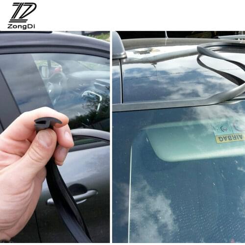Car Front Windshield Panel Ageing Rubber Seal Strip Sticker for Nissan Juke X trail T32 Qashqai J10 J11 Honda Civic Accord CRV
