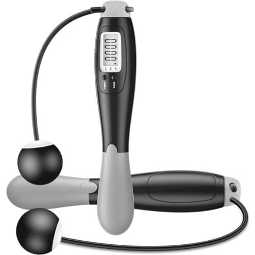 Cordless Jump Ropes Smart Electronic Digital wireless Skip Rope Calorie Consumption Fitness Body Building Exercise Jumping Rope