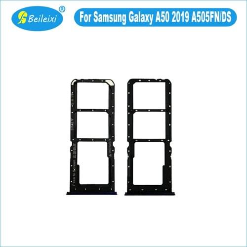 For Samsung Galaxy A10 A20 A205F A30 A305F A40 A405F A50 A505F SIM Card Tray Slot Holder Adapter Socket Repair Parts