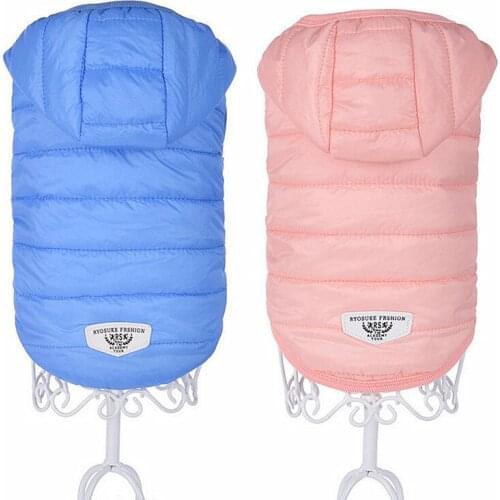 DOGGYZSTYLE Winter Waterproof Pet Dog Down Jacket Dogs Clothes Hooded Coat Puppy Hoodies Costume For Yorkshire Chihuahua