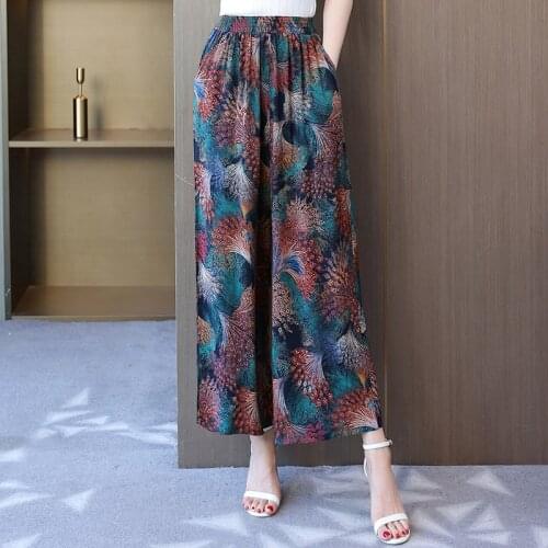 FANMUER Women's Wide Trousers