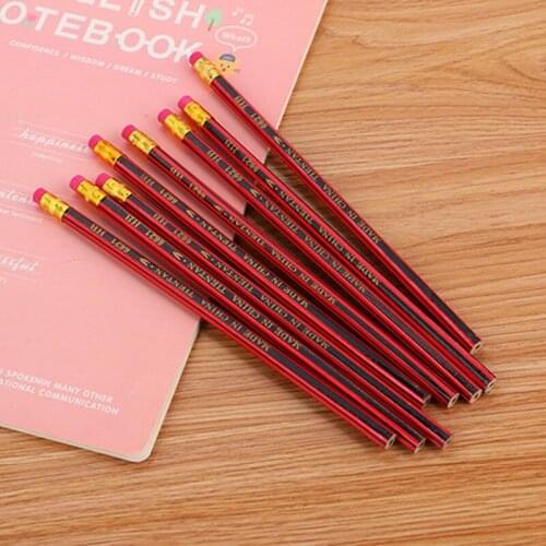 HB Pencil Student Stationery Drawing Pencils Set Novelty Cute Kids Pencil Creative Cartoon Pencils Kawaii School Supplies New