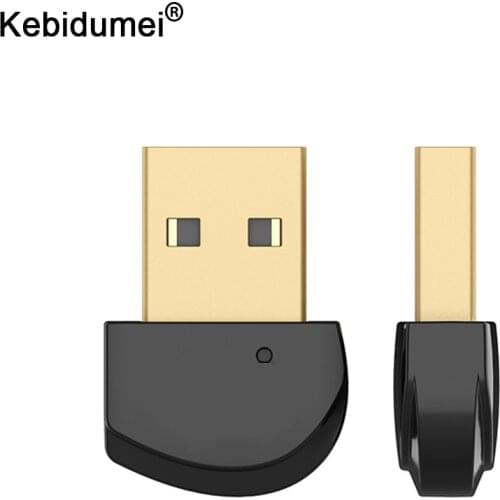 Kebidumei Wireless Bluetooth 4.2 USB Dongle Mini CSR8670 Drive Free APTX Wireless Audio Adapter Transmitter A2DP For Headphones
