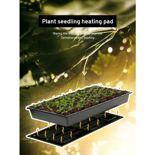 Plant Seed Seedling Heating Mat Start Pad Garden Supplies Propagation Waterproof Plant Germination Growth 10x 20.75 inches