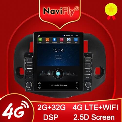 Navifly 2.5D 9.7" Tesla style for Toyota RAV4 2005 2008 2013 Android video Car radio multimedia player navigation gps No DVD