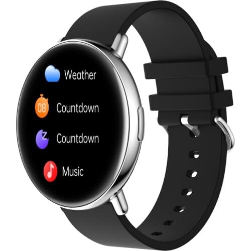 2021 Newest Smart Watch Fitness Sport Tracker Bracelet 1.35 Inch AMOLED Full Touch Screen Heart Rate and Blood Pressure Monitor