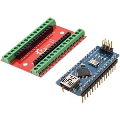 NANO IO Shield Expansion Board + Nano V3 Improved Version No Cable without cable Free Shipping