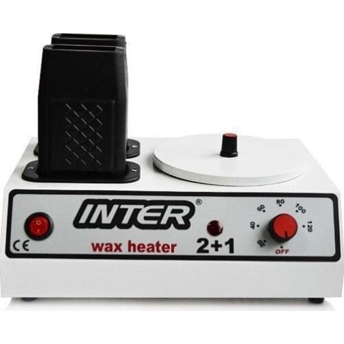 Professional Wax Heater 2+1 Cartridge Wax Heater Wax Warmer Hair Removal Paraffin Heater