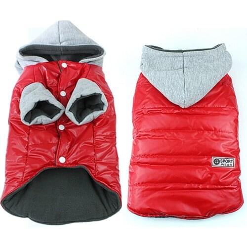 Warm Dog Clothes Winter Jacket Puppy Costume Pet Cotton Coat Pets Dogs Clothing For Small Medium Dogs Chihuahua Apparel Outfit