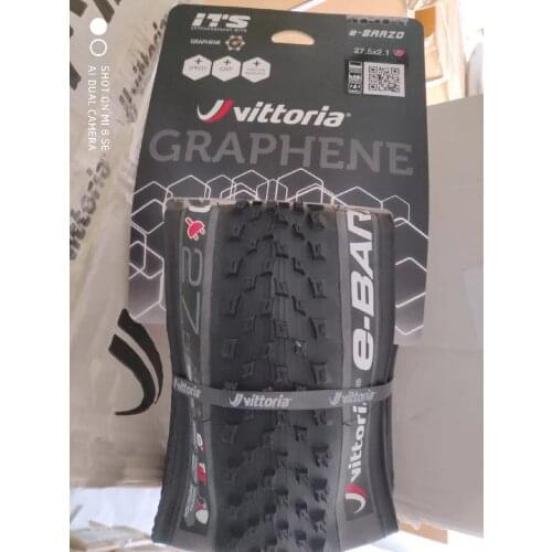 Vittoria e-Barzo bike 27.5x2.1in TNT (TUBELESS READY) Folding Mountain bike tyres Mtb 27.5 tubeless tire