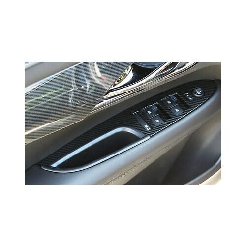 Front + Rear Door Storage Box Holder 4pcs For Cadillac ATS 4-door sedan 13-18