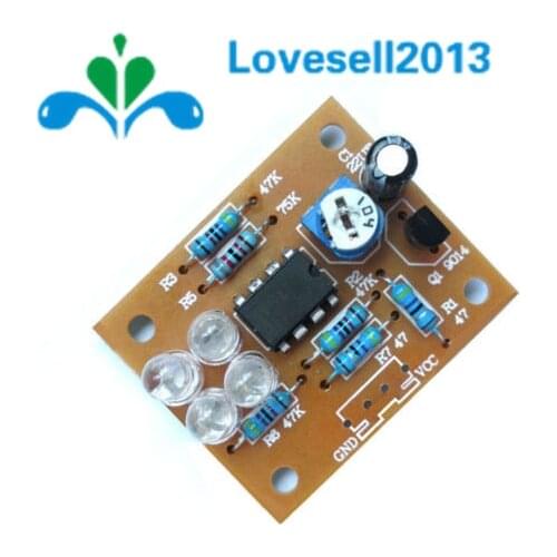 1PCS LM358 breathing light parts electronic DIY fun making kit flashing lamp NEW