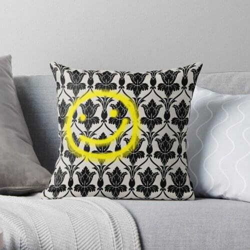 221B Baker Street - BORED Throw Pillow Cushion Cover Polyester Throw Pillows Case On Sofa Home Car Seat Decor