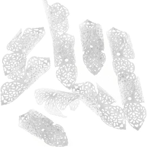 10pcs Dreadlocks Hair Tubes Beads DIY Braiding Clips Beard Pendants Charms