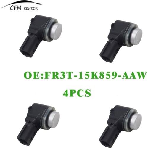 4pcs New PDC Parking Sensor FR3T-15K859-AAW Bumper Object Reverse Assist Radar For Ford